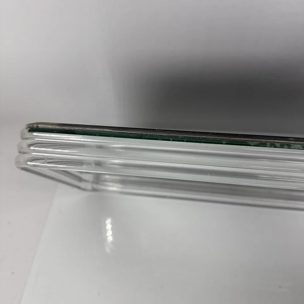 Sally Designs Style Lucite Acrylic Glass Mirror Make-Up Vanity Tray Vintage.